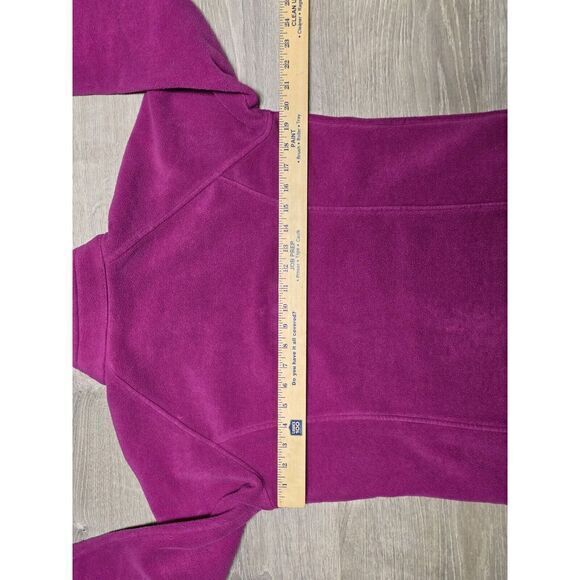 Columbia Sweater‎ Women's Purple Fleece Full Zip Mock Neck Jacket Size XL - Picture 2 of 10